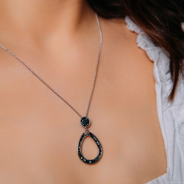 Колье Fiore Luna, Jet Nut